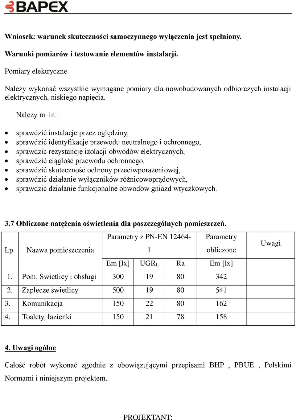 talacji elektrycznych, niskiego napięcia. Należy m. in.