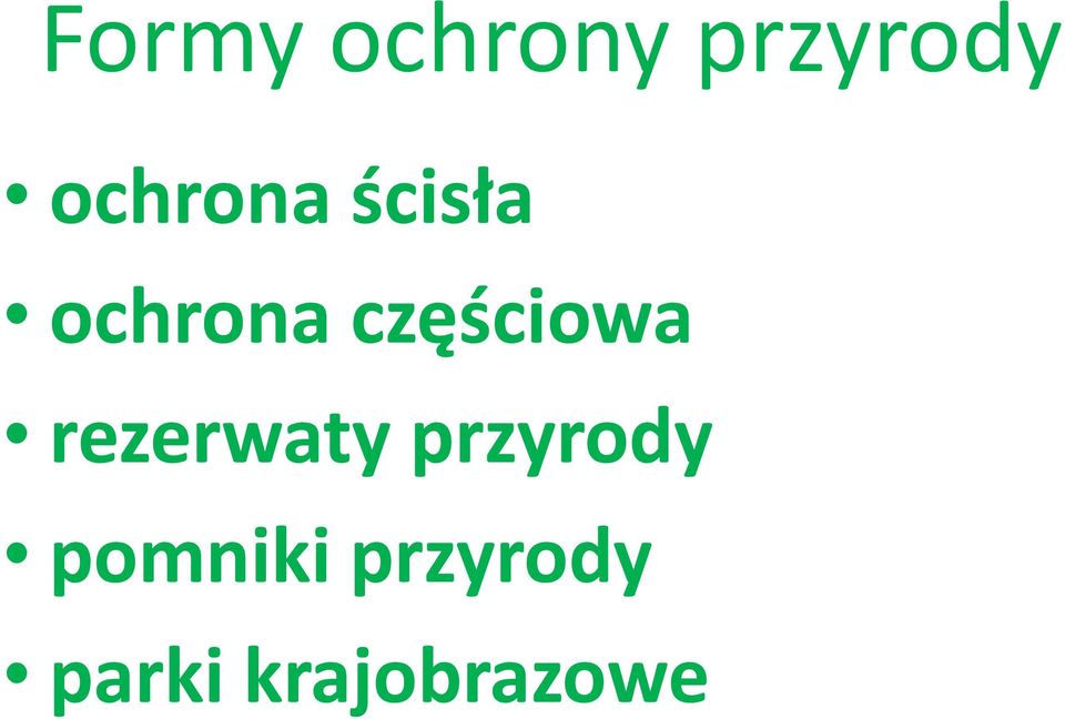 częściowa rezerwaty