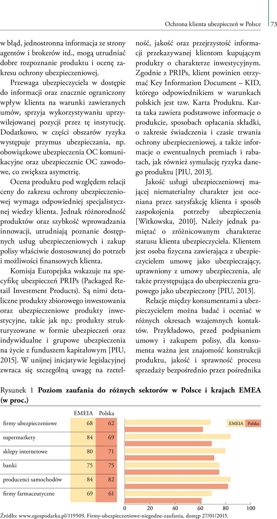 Dodatkowo, w części obszarów ryzyka występuje przymus ubezpieczania, np. obowiązkowe ubezpieczenia OC komunikacyjne oraz ubezpieczenie OC zawodowe, co zwiększa asymetrię.