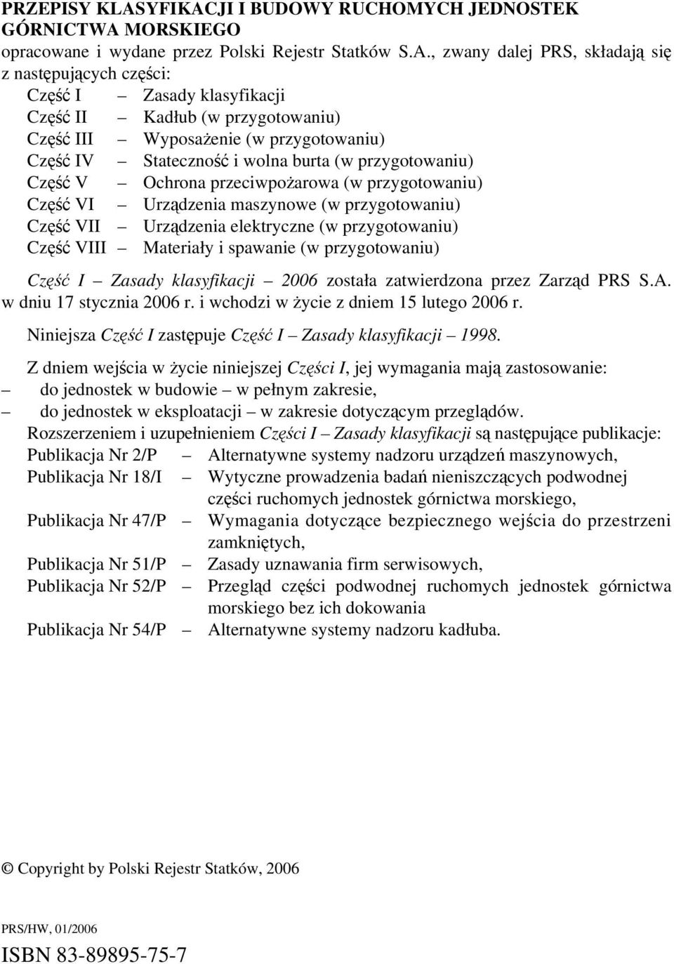 JI I BUDOWY RUCHOMYCH JEDNOSTEK GÓRNICTWA 