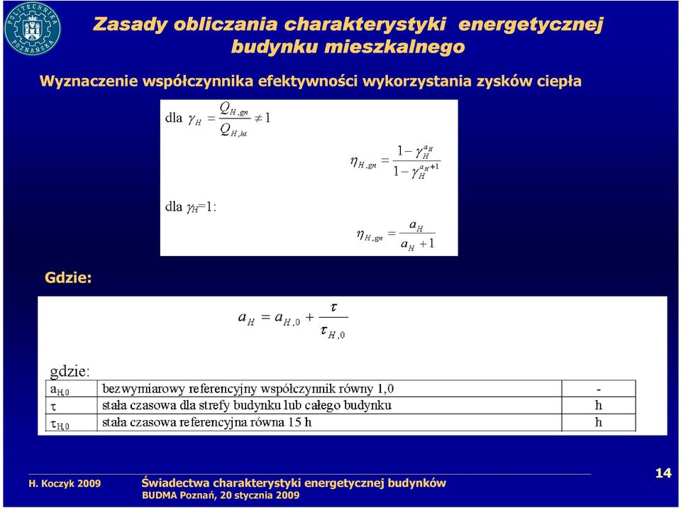 Wyznaczenie współczynnika