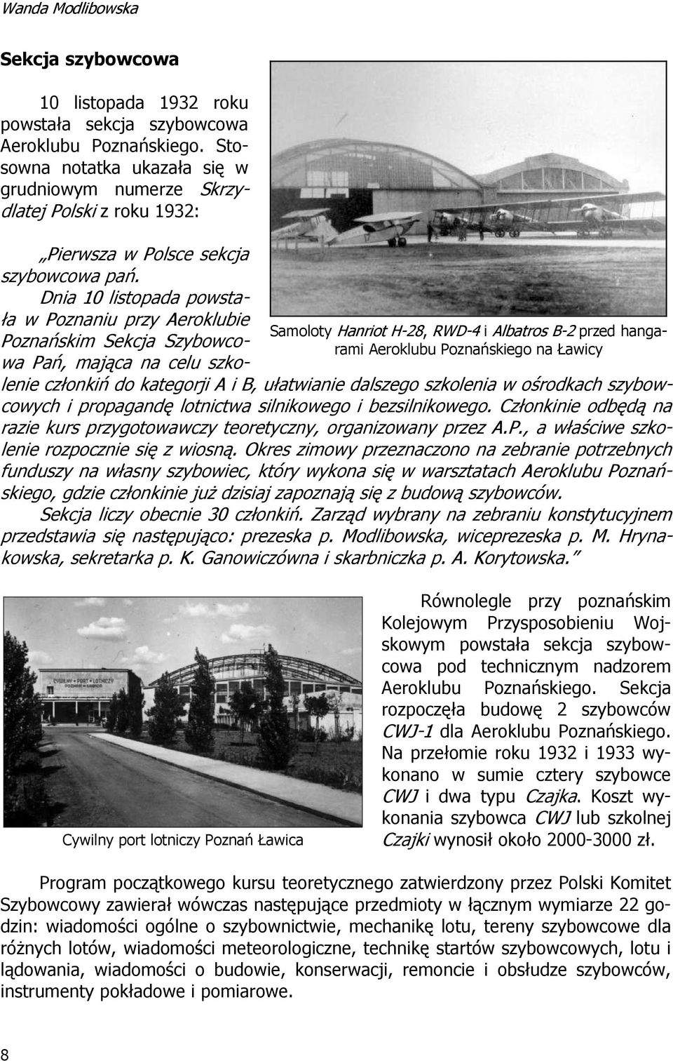 szybowcowa pań.