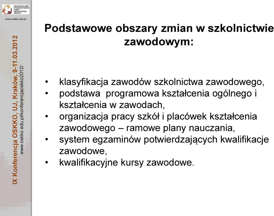 zawodach, organizacja pracy szkół i placówek kształcenia zawodowego ramowe plany