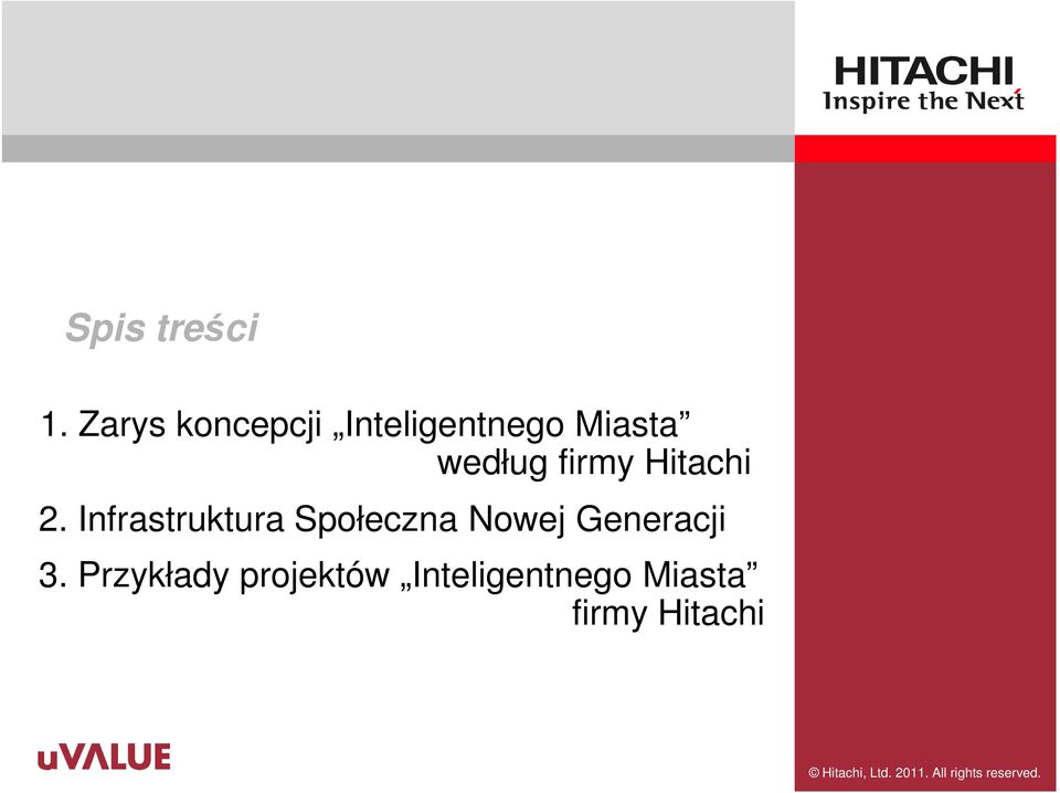 firmy Hitachi 2.