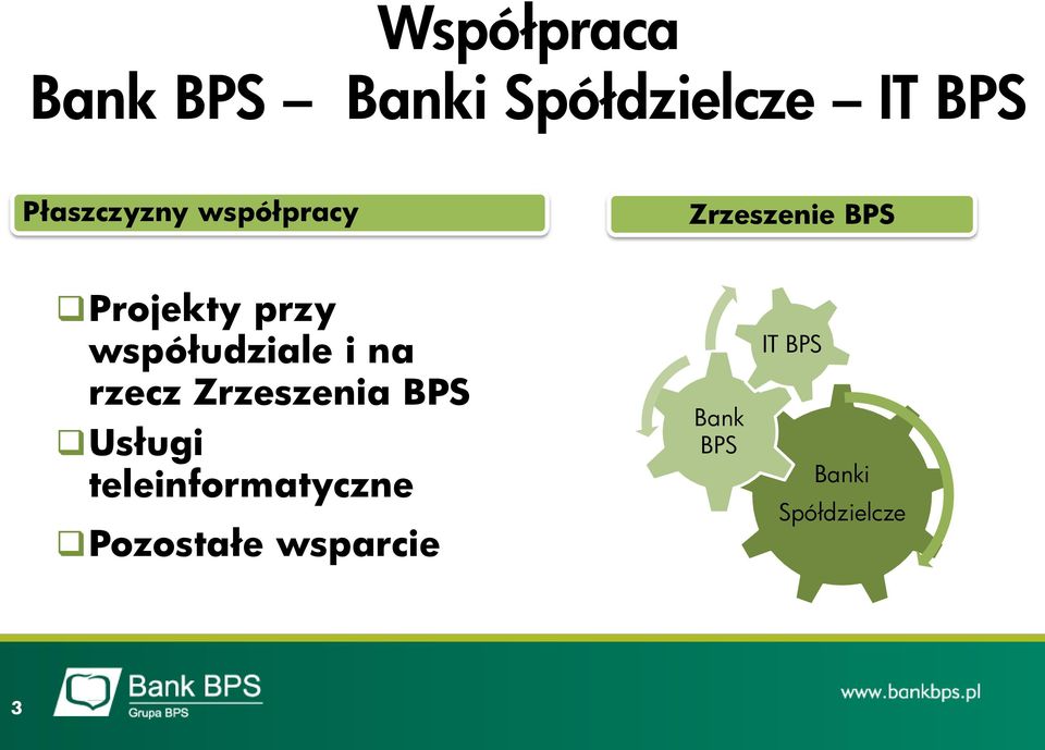 współudziale i na rzecz Zrzeszenia BPS Usługi