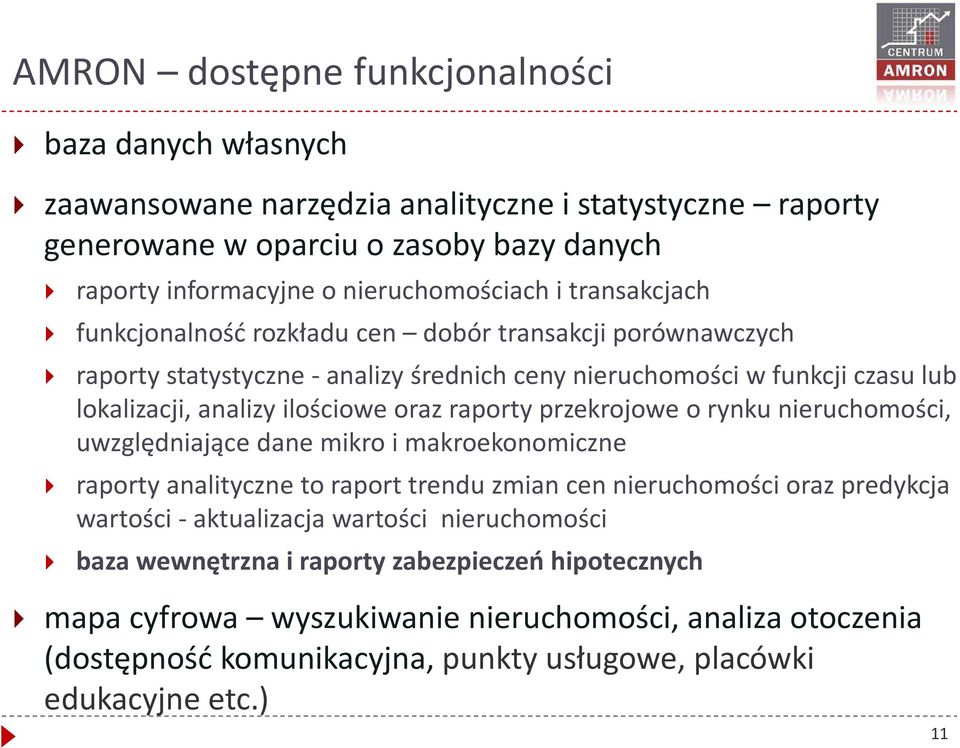 przekrojowe o rynku nieruchomości, uwzględniające dane mikro i makroekonomiczne raporty analityczne to raport trendu zmian cen nieruchomości oraz predykcja wartości - aktualizacja wartości