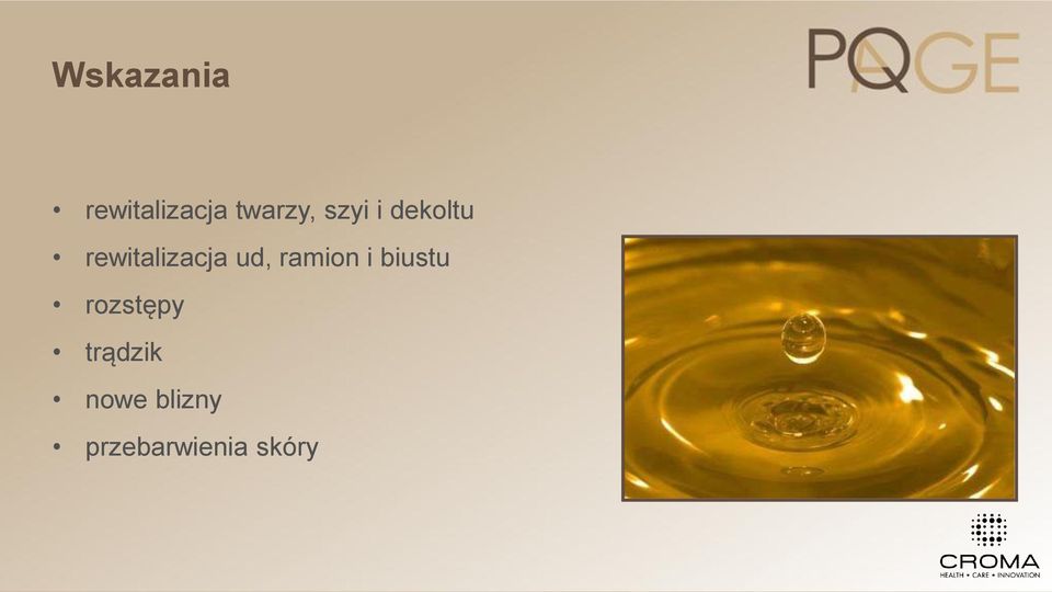 ramion i biustu rozstępy trądzik
