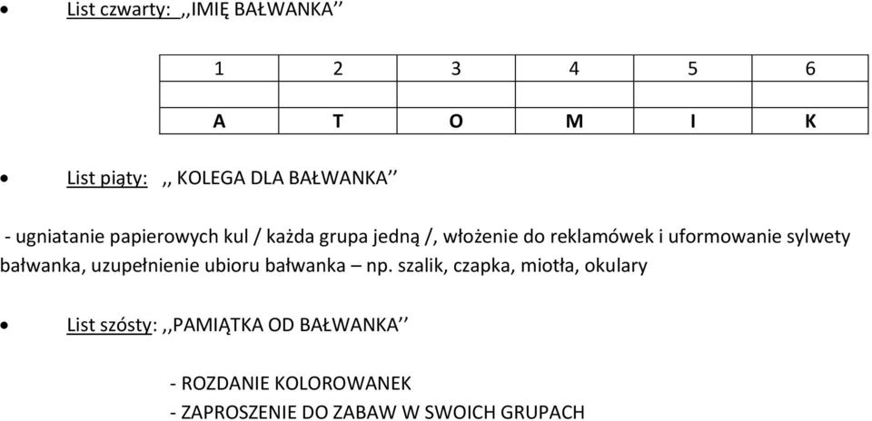 sylwety bałwanka, uzupełnienie ubioru bałwanka np.