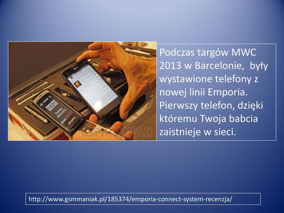 Pierwszy telefon, dzięki któremu Twoja babcia
