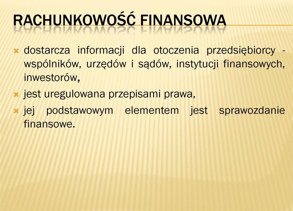 finansowych, inwestorów, jest uregulowana przepisami