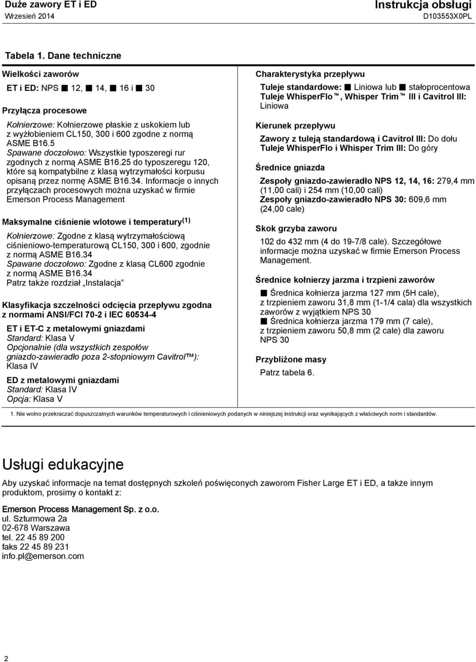 5 Spawane doczołowo: Wszystkie typoszeregi rur zgodnych z normą ASME B16.25 do typoszeregu 120, które są kompatybilne z klasą wytrzymałości korpusu opisaną przez normę ASME B16.34.