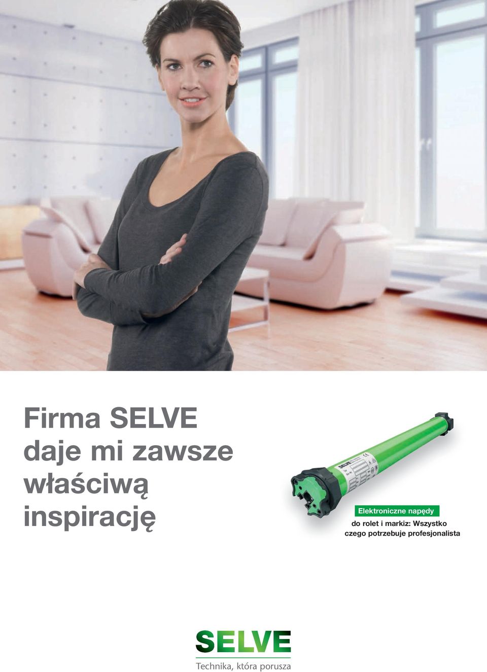 Elektroniczne napędy do rolet i
