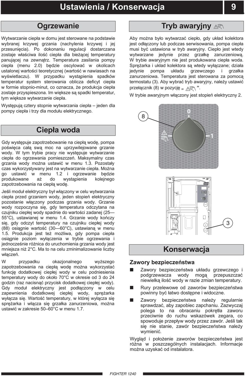 0) będzie oscylować w okolicach ustalonej wartości teoretycznej (wartość w nawiasach na wyświetlaczu).