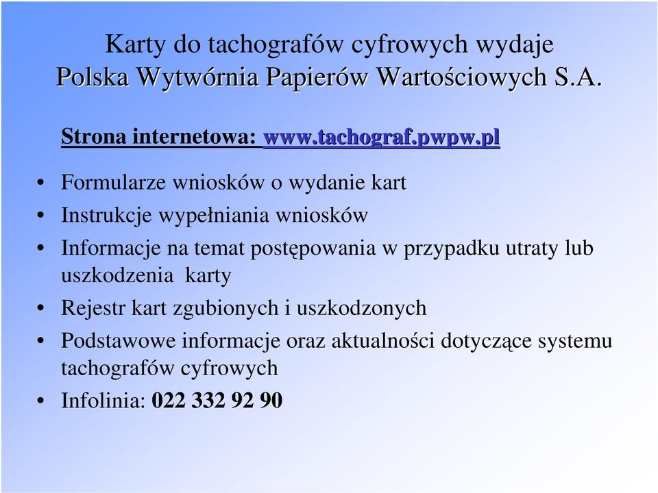 pl Formularze wniosków o wydanie kart Instrukcje wypełniania wniosków Informacje na temat postępowania