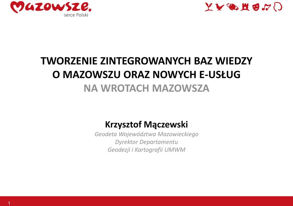 Krzysztof Mączewski Geodeta Województwa