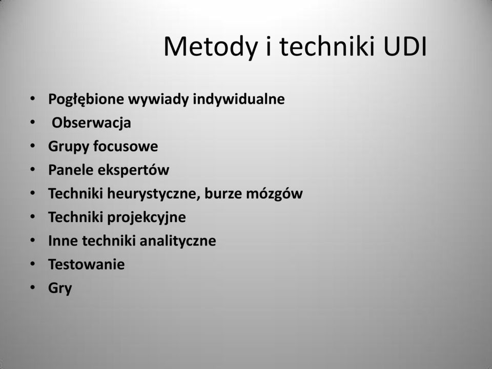 ekspertów Techniki heurystyczne, burze mózgów