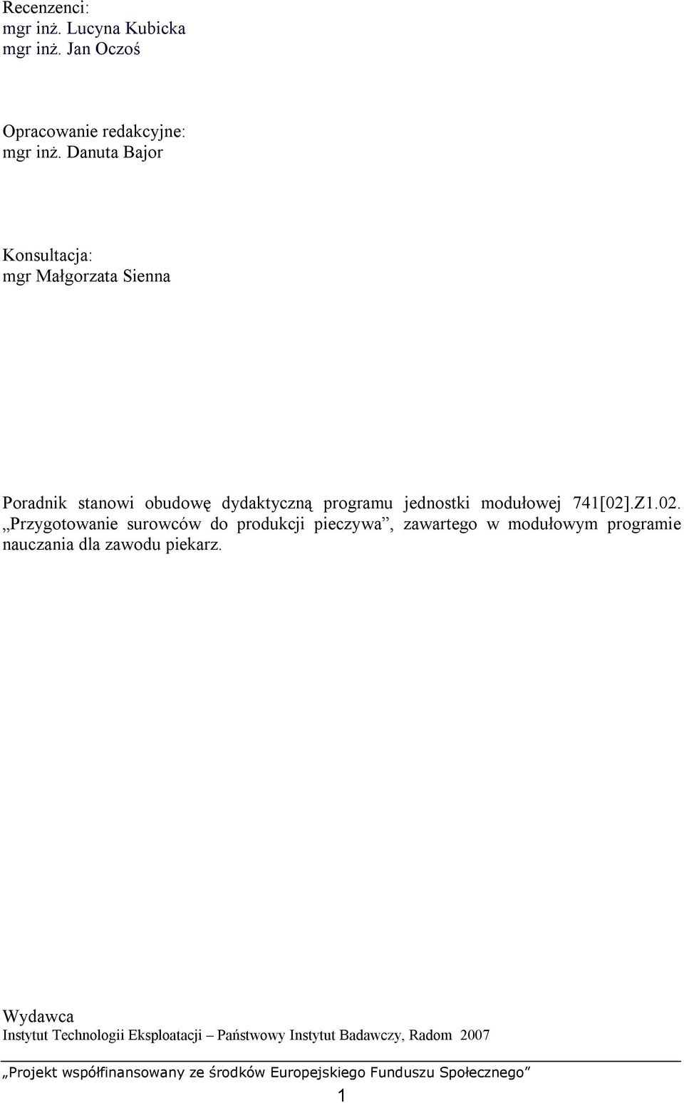 jednostki modułowej 741[02]