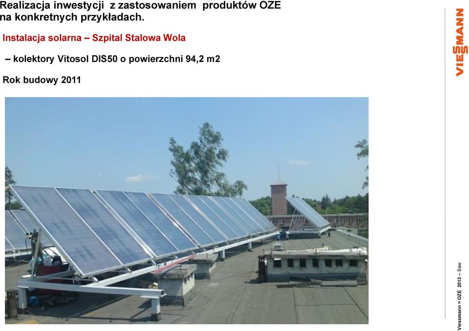 kolektory Vitosol DIS50 o