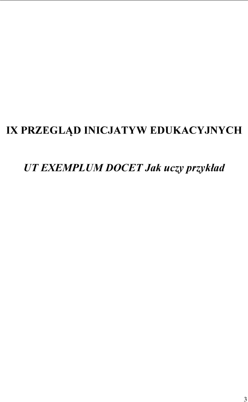 EDUKACYJNYCH UT