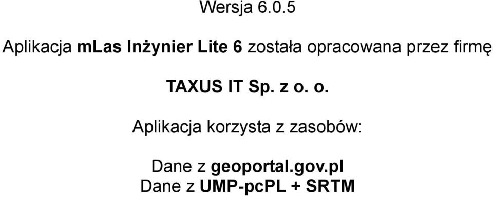 opracowana przez firmę TAXUS IT Sp. z o.