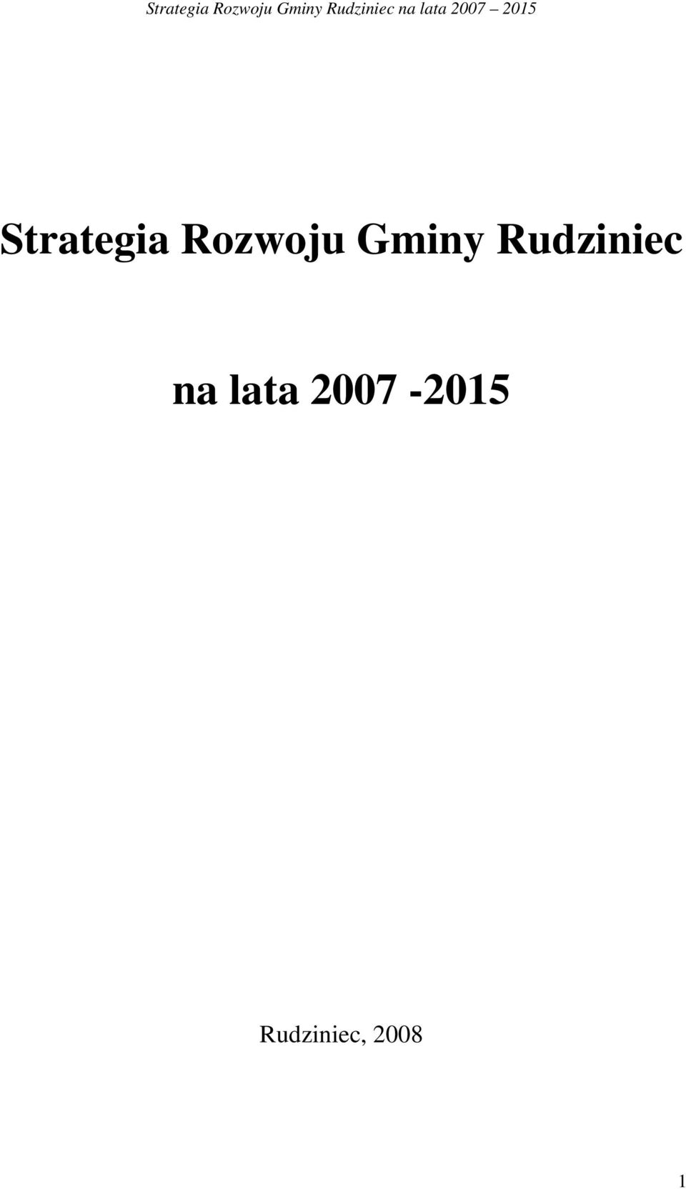 na lata 2007-2015