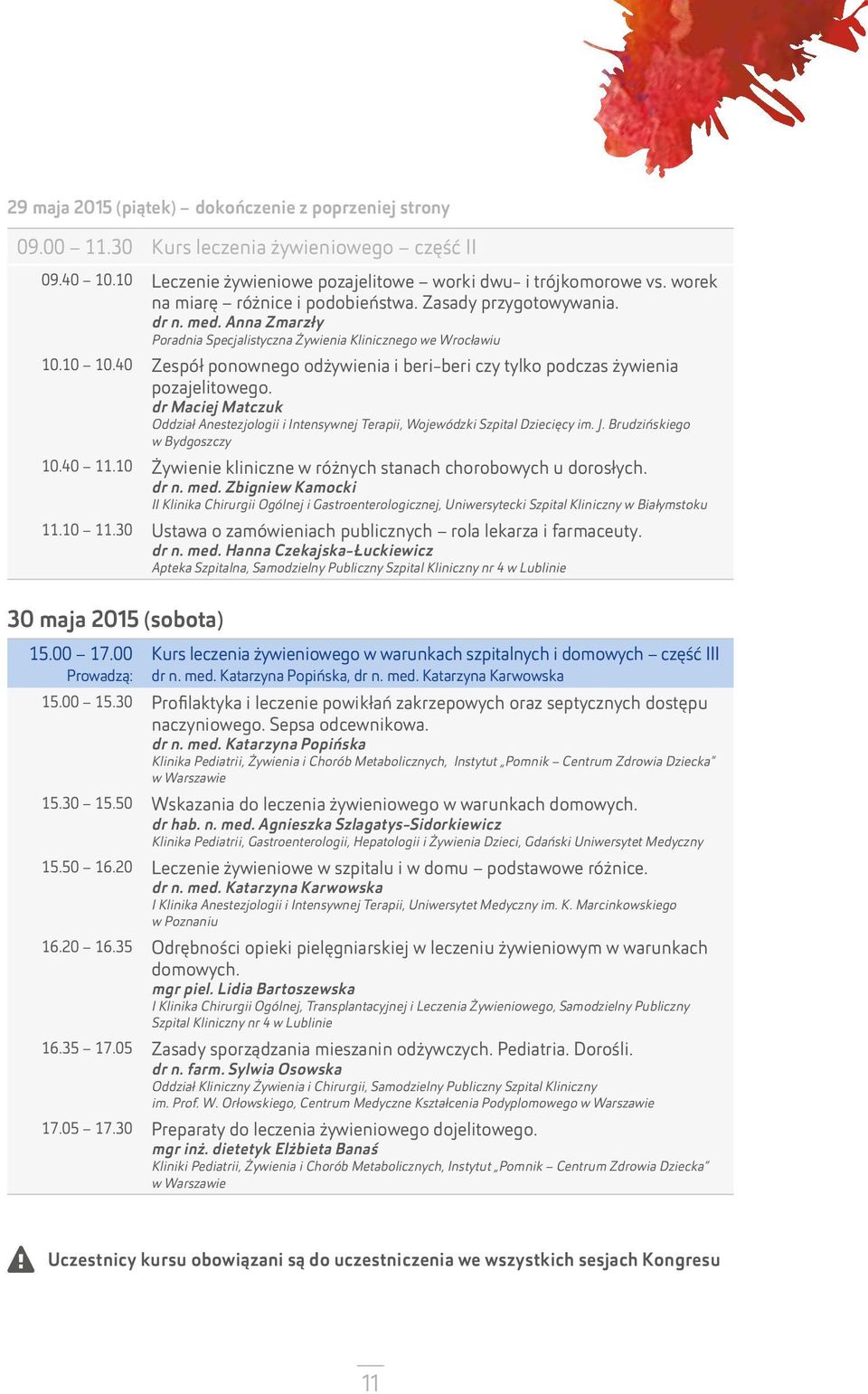 40 Zespół ponownego odżywienia i beri-beri czy tylko podczas żywienia pozajelitowego. dr Maciej Matczuk Oddział Anestezjologii i Intensywnej Terapii, Wojewódzki Szpital Dziecięcy im. J.