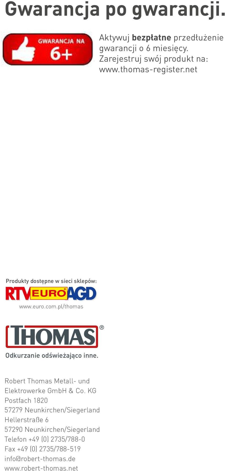 Robert Thomas Metall- und Elektrowerke GmbH & Co.