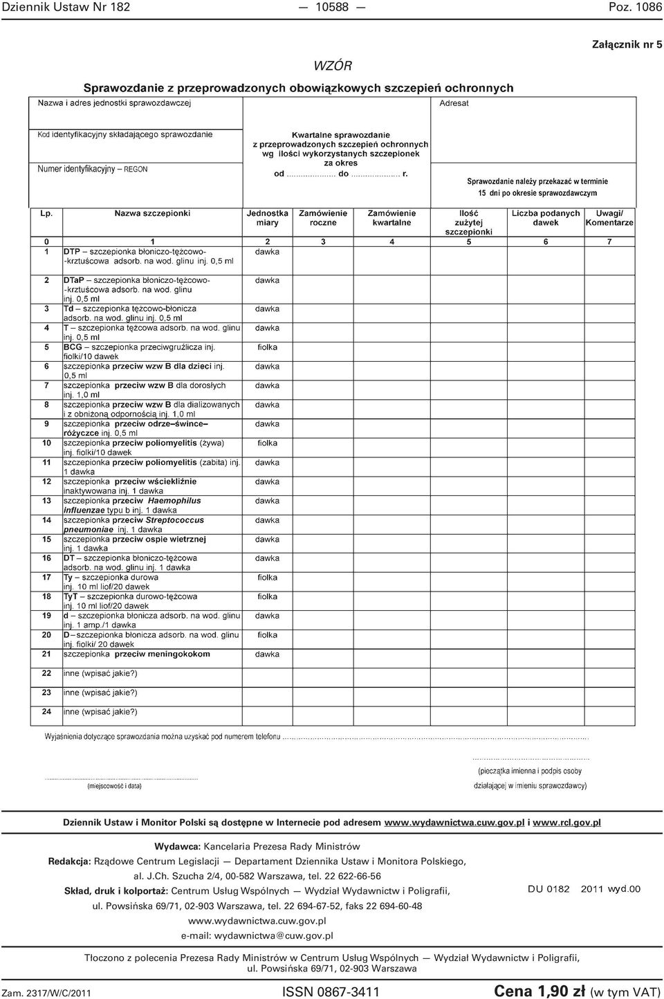 22 622-66-56 Skład, druk i kolportaż: Centrum Usług Wspólnych Wydział Wydawnictw i Poligrafii, ul. Powsińska 69/71, 02-903 Warszawa, tel. 22 694-67-52, faks 22 694-60-48 www.wydawnictwa.cuw.