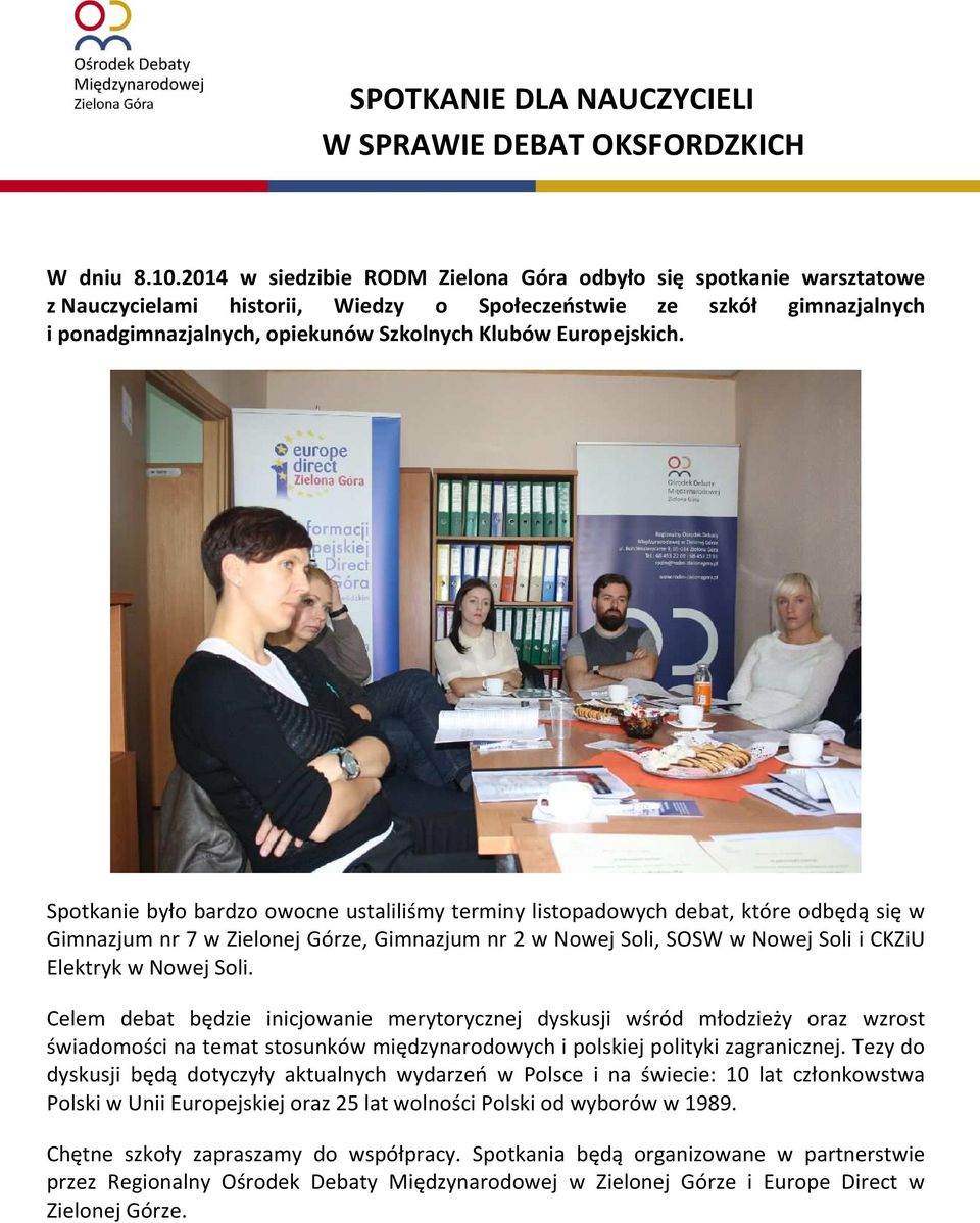 Europejskich.