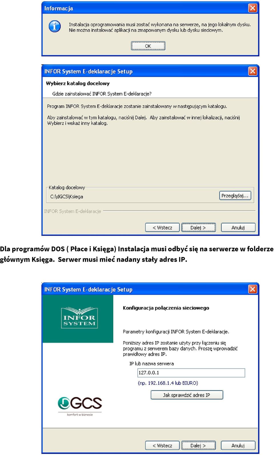 na serwerze w folderze głównym