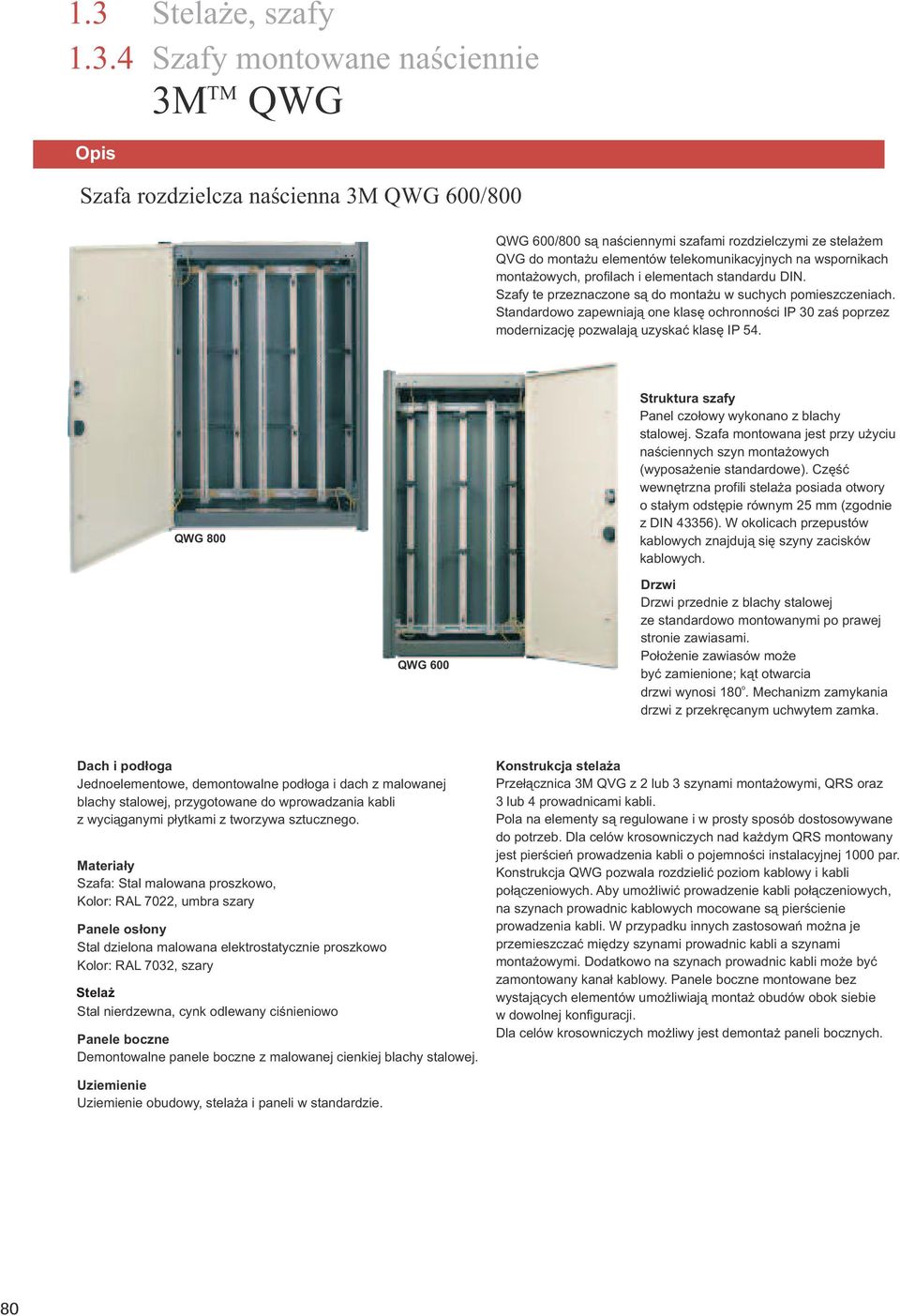 Standardowo zapewniaj¹ one klasê ochronnoœci IP 30 zaœ poprzez modernizacjê pozwalaj¹ uzyskaæ klasê IP 54.