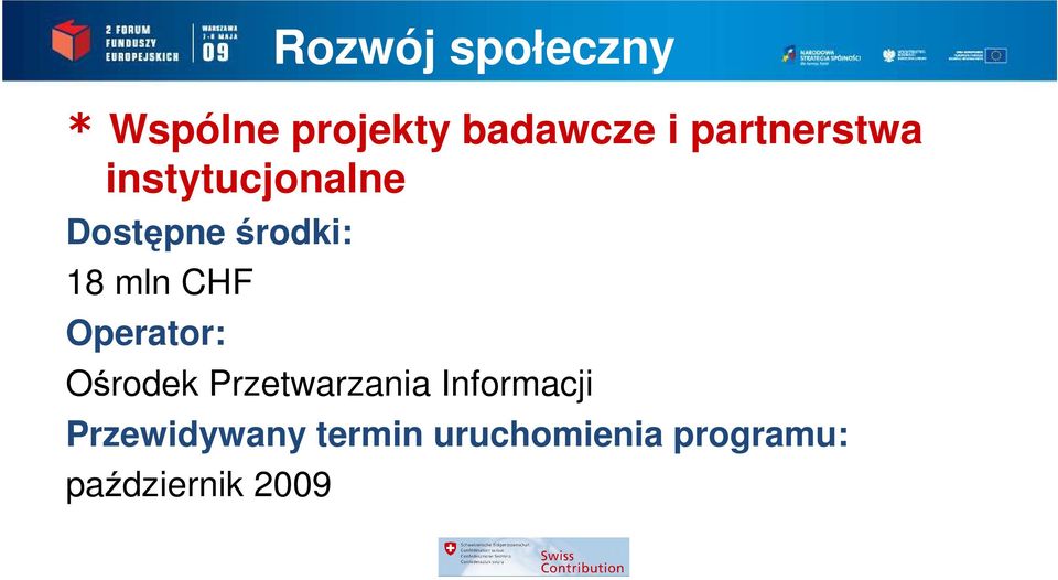 CHF Operator: Ośrodek Przetwarzania Informacji