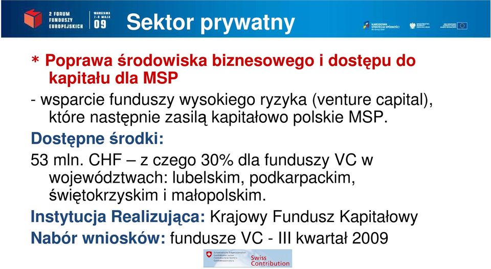 Dostępne środki: 53 mln.