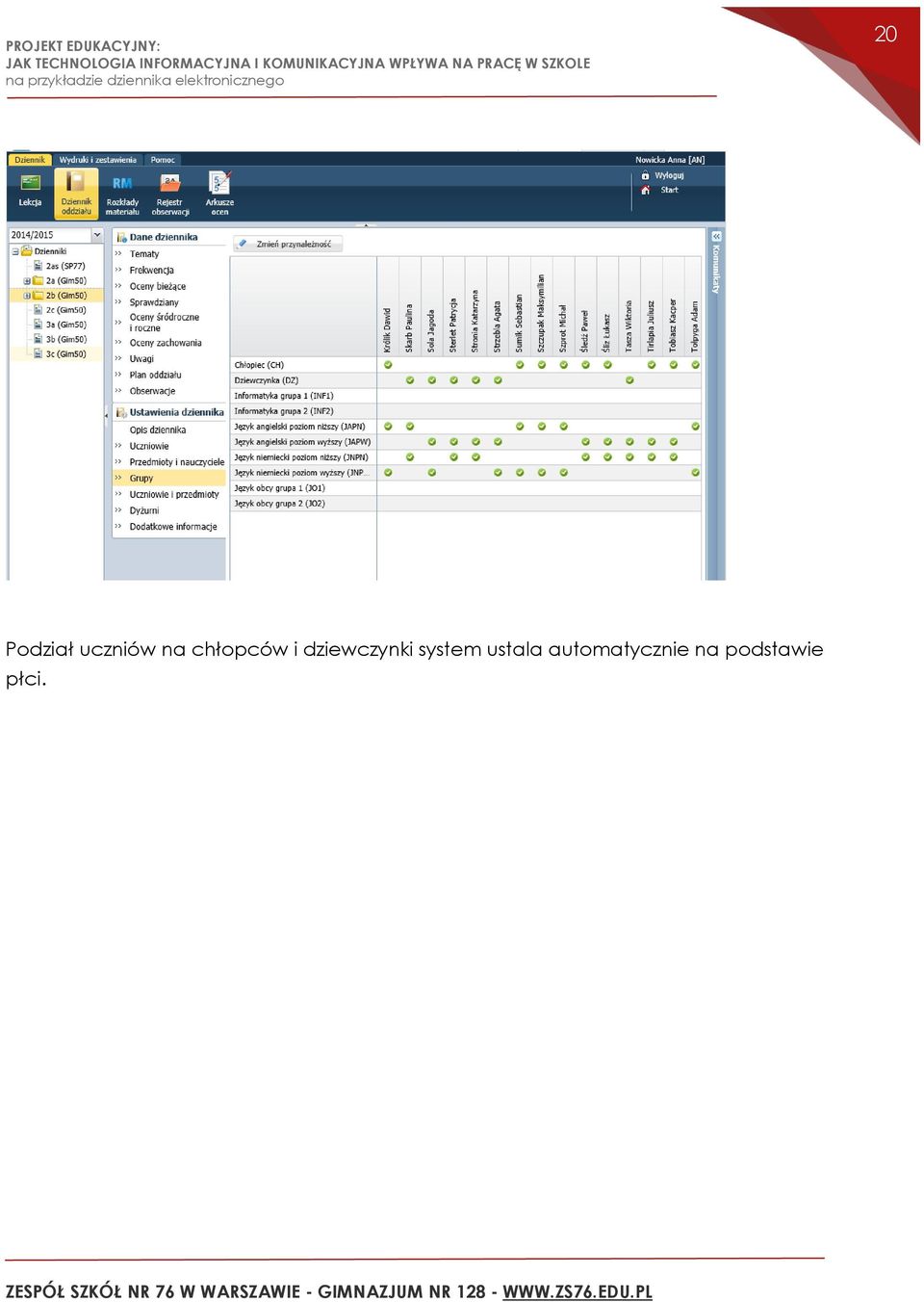 system ustala