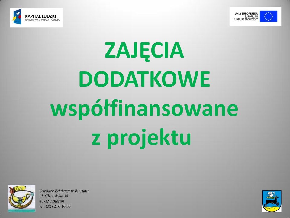 projektu Ośrodek