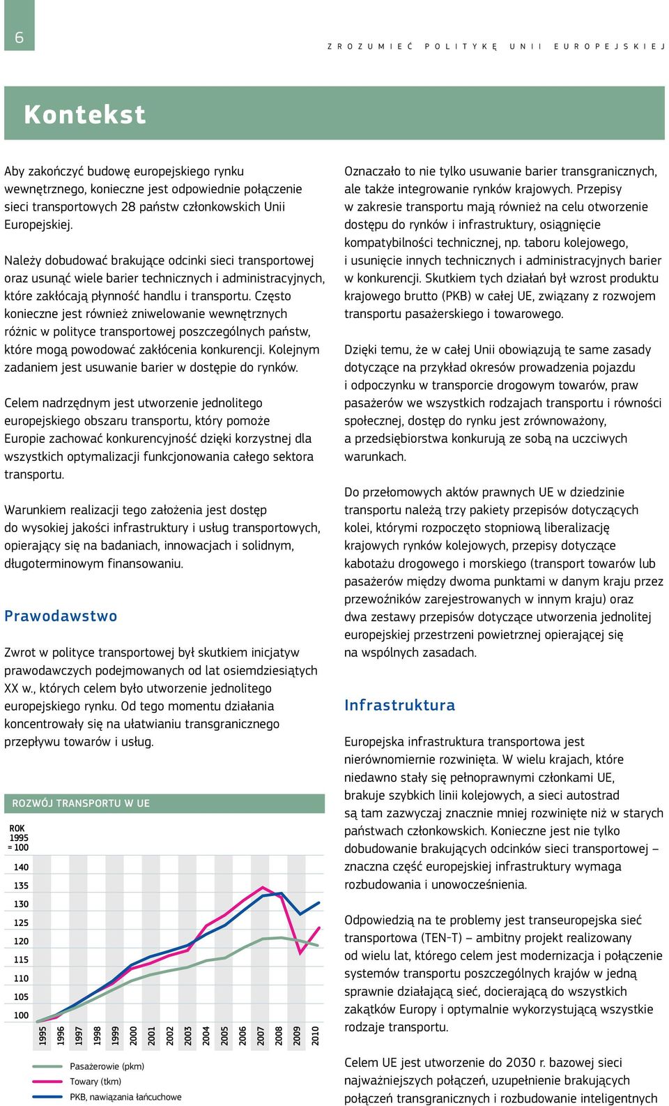 Często konieczne jest również zniwelowanie wewnętrznych różnic w polityce transportowej poszczególnych państw, które mogą powodować zakłócenia konkurencji.