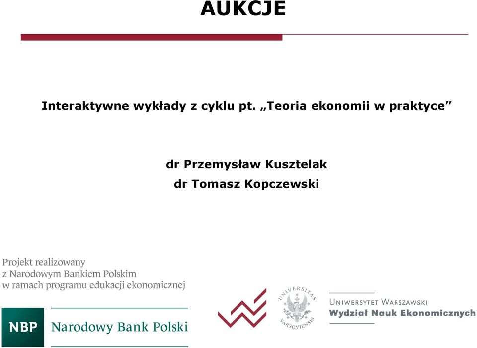 Przemysław Kusztelak dr Tomasz