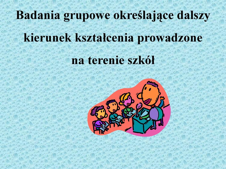 kierunek kształcenia