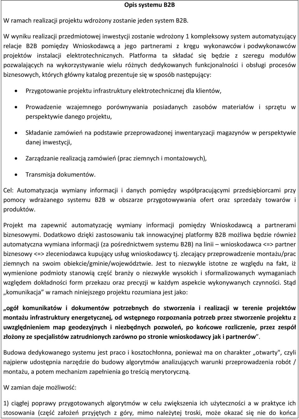 instalacji elektrotechnicznych.
