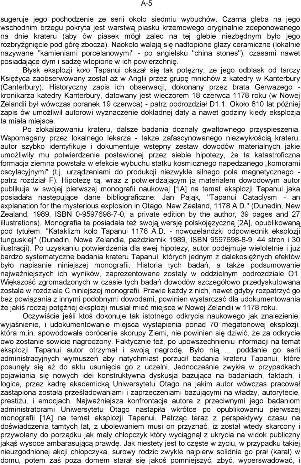 górę zbocza).