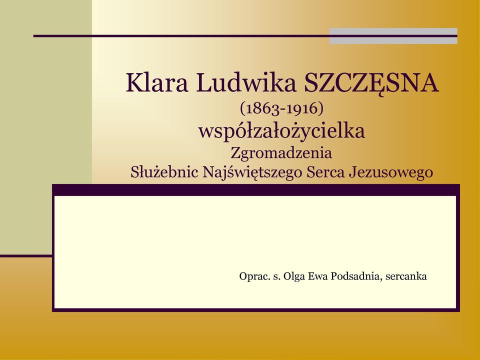 Służebnic Najświętszego Serca