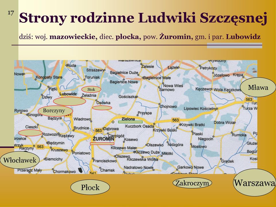 płocka, pow. Żuromin, gm. i par.
