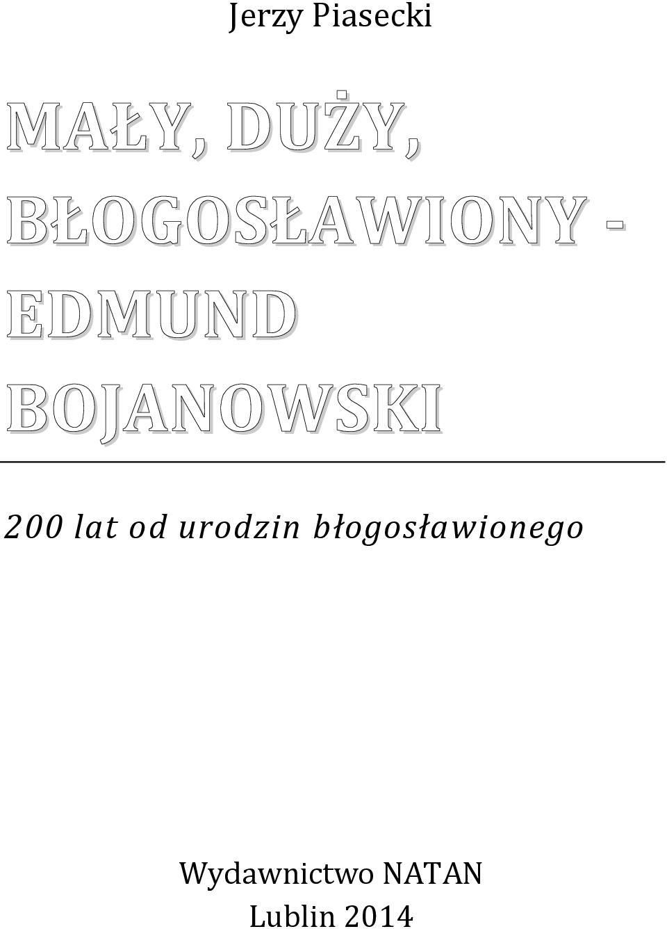 BOJANOWSKI 200 lat od urodzin
