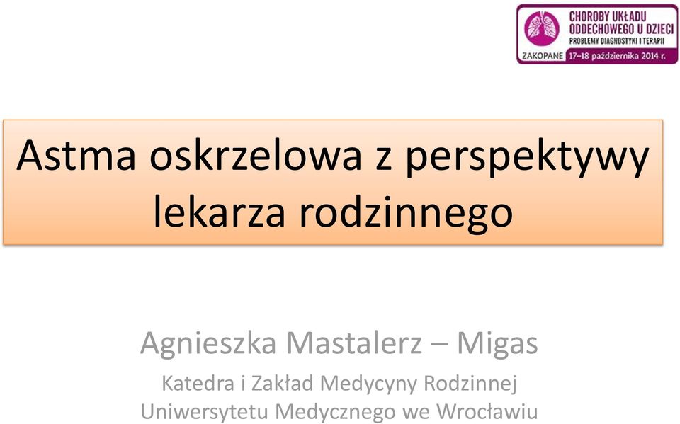 Mastalerz Migas Katedra i Zakład