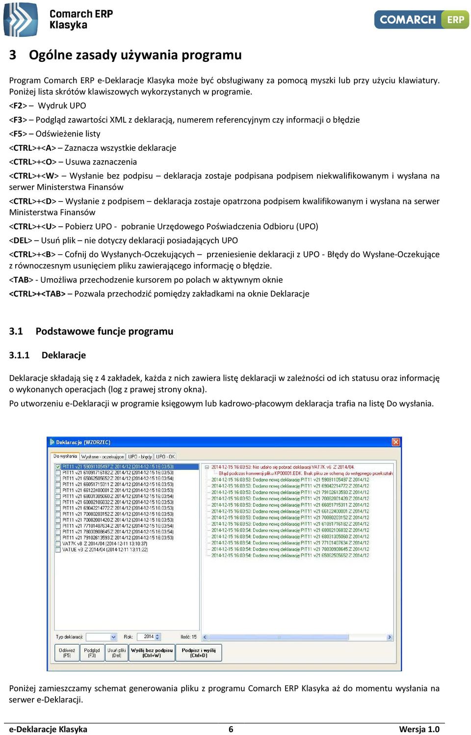 <CTRL>+<W> Wysłanie bez pdpisu deklaracja zstaje pdpisana pdpisem niekwalifikwanym i wysłana na serwer Ministerstwa Finansów <CTRL>+<D> Wysłanie z pdpisem deklaracja zstaje patrzna pdpisem