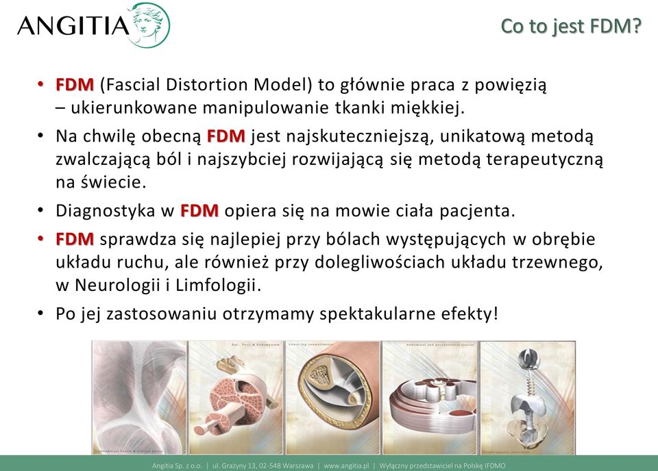 na świecie. Diagnostyka w FDM opiera się na mowie ciała pacjenta.