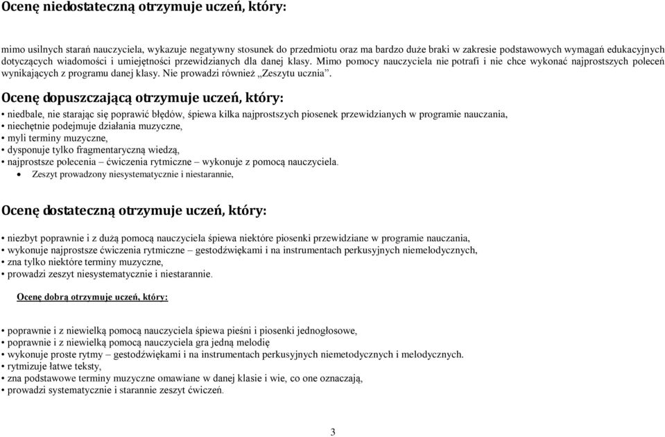 Nie prowadzi również Zeszytu ucznia.