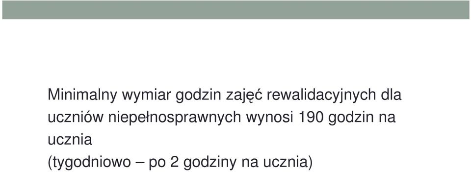 niepełnosprawnych wynosi 190