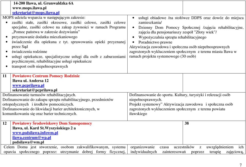 pl MOPS udziela wsparcia w następującym zakresie: zasiłki stałe, zasiłki okresowe, zasiłki celowe, zasiłki celowe specjalne, zasiłki celowe na zakup żywności w ramach Programu Pomoc państwa w