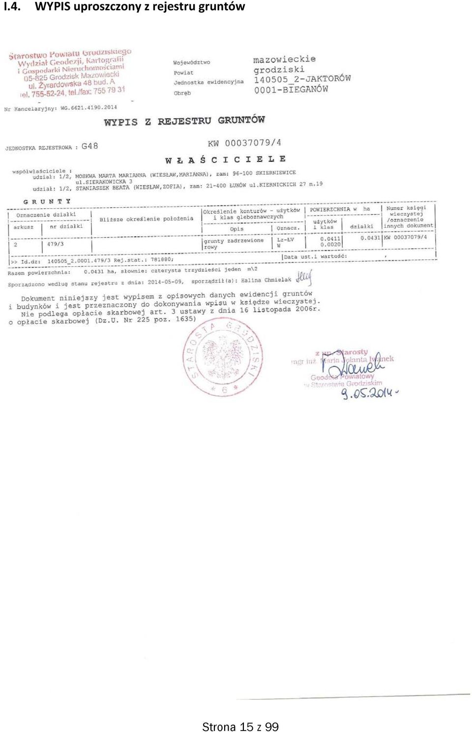 rejestru